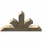 Ekena Millwork Richland Rough Sawn Timber Gable Bracket, Douglas Fir, 48"W x 28"H x 4"D x 6"F, 14/12 Pitch GBW048X28X0406RIC00RDF - alternate 3